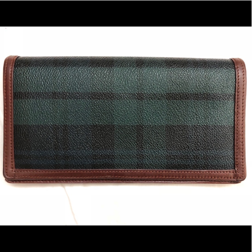 Polo Ralph Lauren Classic Tartan Plaid Wallet